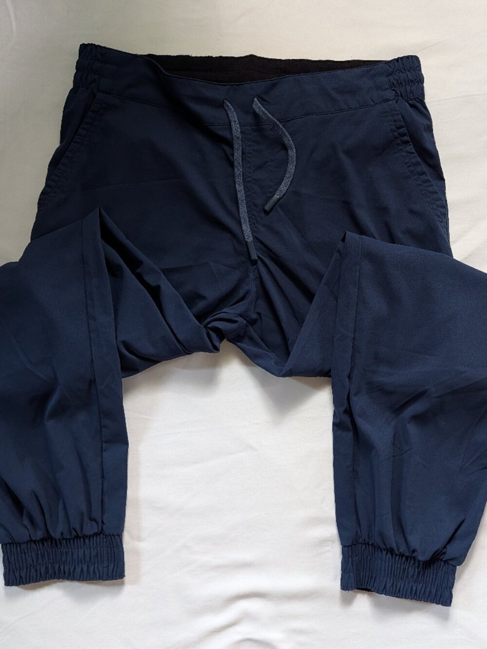 Title Nine Women's Cargo Hiking Joggers, Sz L, Blue